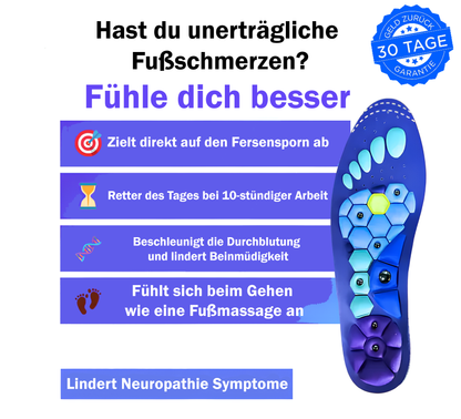 Gufy Magnetische Komfort-Einlegesohlen